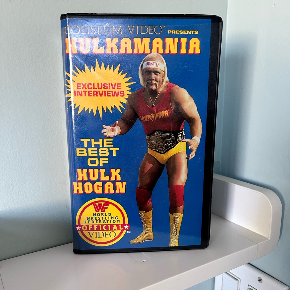 Hulkamania the best of Hulk Hogan VHS